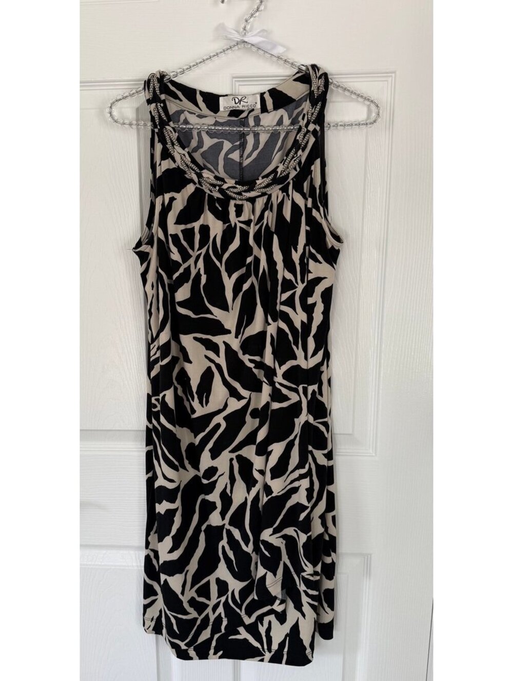 Donna Ricco Sarong Dress Large